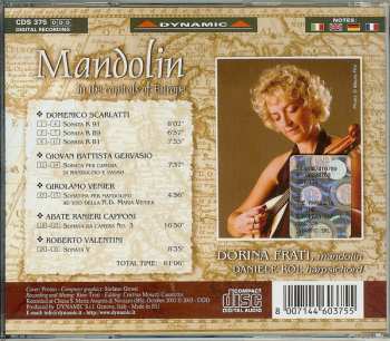 CD Dorina Frati: Mandolin In The Capitals Of Europe