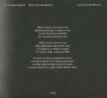 CD Dorota Barová: Iluzja