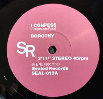 SP Dorothy Max Prior: I Confess