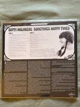 LP Dottie Holmberg: Sometimes Happy Times CLR