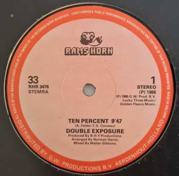 Album Double Exposure: Ten Percent / My Love Is Free