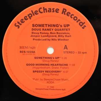 LP Doug Raney Quartet: Something's Up