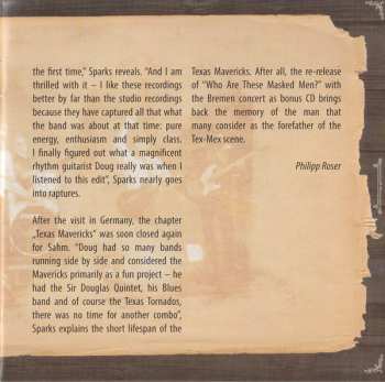2CD Doug Sahm: Who Are These Masked Men ? & The Masked Men Live in Bremen 1987