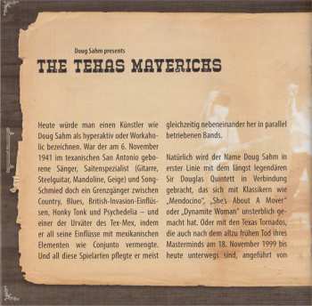 2CD Doug Sahm: Who Are These Masked Men ? & The Masked Men Live in Bremen 1987
