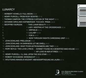 CD Henry Purcell: Lunarcy, Songs Of Madness And The Moon