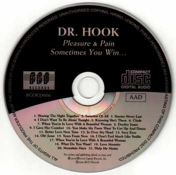CD Dr. Hook: Pleasure & Pain/Sometimes You Win...