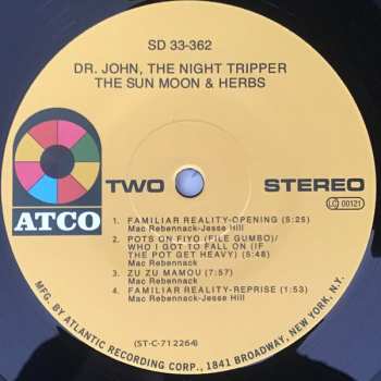 LP Dr. John: The Sun, Moon & Herbs LTD