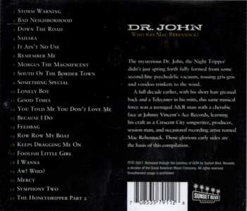 CD Dr. John: Who Was Mac Rebennack