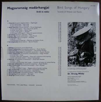 LP Dr. Ország Mihály: Magyarország Madárhangjai - Erdő És Nádas / Bird Songs Of Hungary - Sounds Of Wood And Reeds