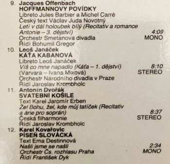 LP Drahomíra Tikalová: Pěvecký Portrét