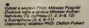 LP Drahomíra Tikalová: Pěvecký Portrét