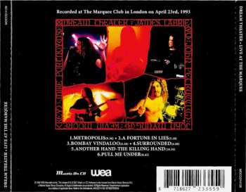 CD Dream Theater: Live At The Marquee