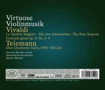 SACD Dresdner Kapellsolisten: Virtuose Violinmusik