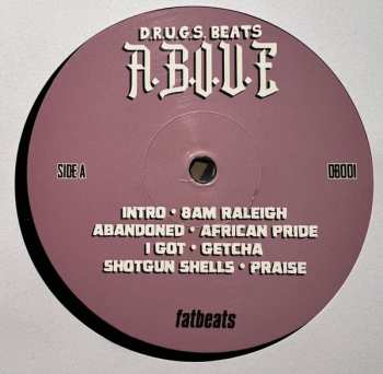 2LP D.R.U.G.S Beats: A.B.O.V.E