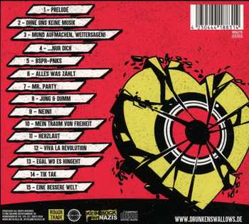 CD Drunken Swallows: Herzlaut DIGI