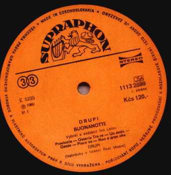 LP Drupi: Buonanotte
