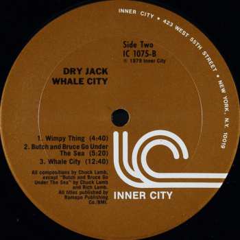 LP Dry Jack: Whale City