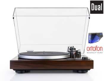 Audiotechnica Dual CS 518 Ořech + Ortofon 2M Blue(MM)