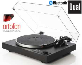 Audiotechnica DUAL CS 529 Automatic High Fidelity (Black Structural) + Ortofon 2M Red (MM)