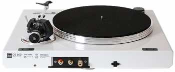 Audiotechnica DUAL CS 600 High Gloss White Special Edition + Ortofon 2M Blue