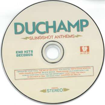 CD Duchamp: Slingshot Anthems