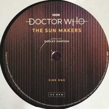 LP Dudley Simpson: Doctor Who: The Sun Makers LTD | CLR