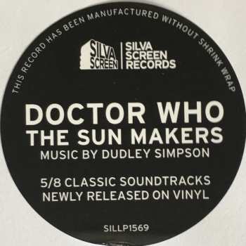 LP Dudley Simpson: Doctor Who: The Sun Makers LTD | CLR