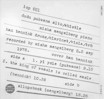 CD Han Bennink: Yi Yole