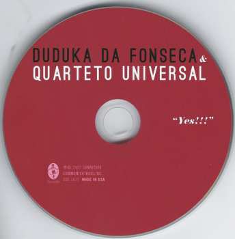 CD Duduka Da Fonseca & Quarteto Universal: "Yes!!!"