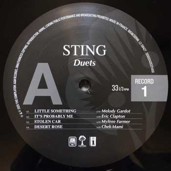 2LP Sting: Duets