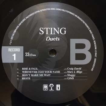 2LP Sting: Duets
