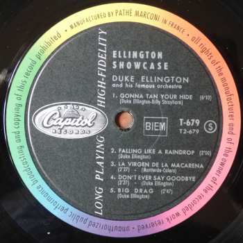 LP Duke Ellington And His Orchestra: Ellington Showcase