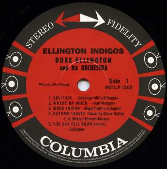LP Duke Ellington And His Orchestra: Ellington Indigos
