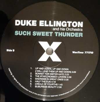 LP Duke Ellington And His Orchestra: Such Sweet Thunder