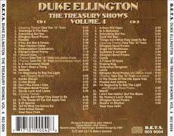 2CD Duke Ellington And His Orchestra: The Treasury Shows Vol. 4
