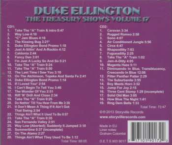2CD Duke Ellington And His Orchestra: The Treasury Shows Vol.17