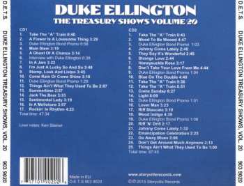 2CD Duke Ellington And His Orchestra: The Treasury Shows Vol.20