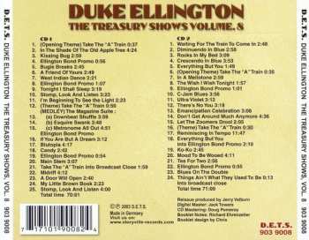 2CD Duke Ellington And His Orchestra: The Treasury Shows Vol.8