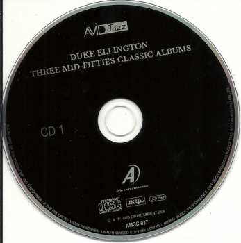 2CD Duke Ellington And His Orchestra: Three Mid-Fifties Classic Albums (Duke Ellington Presents / Ellington '55 / Historically Speaking: The Duke)