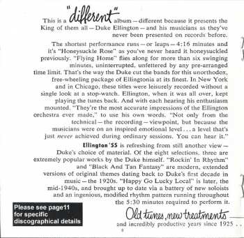 2CD Duke Ellington And His Orchestra: Three Mid-Fifties Classic Albums (Duke Ellington Presents / Ellington '55 / Historically Speaking: The Duke)