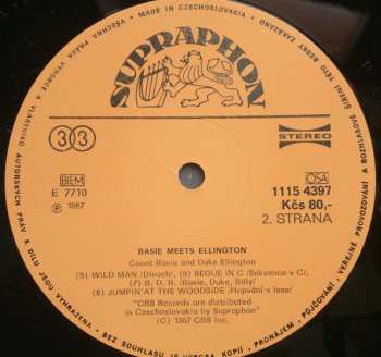 LP Duke Ellington: Basie Meets Ellington