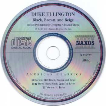 CD Duke Ellington: Black, Brown, And Beige