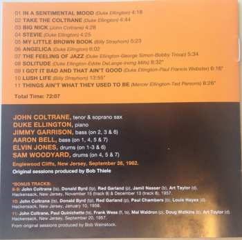 CD Duke Ellington: Duke Ellington & John Coltrane