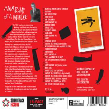 CD Duke Ellington: Anatomy Of A Murder LTD