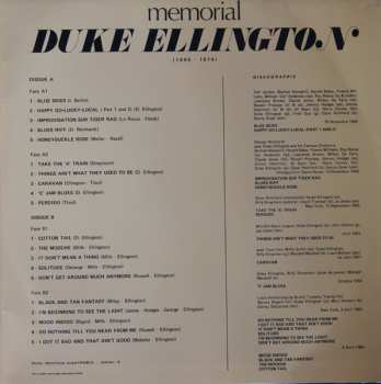 2LP Duke Ellington: Memorial Duke Ellington