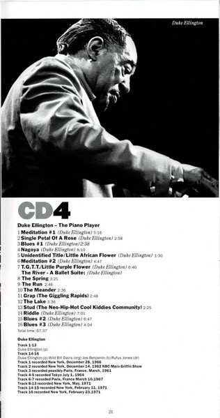 7CD/DVD/Doos Duke Ellington: The Duke Box 2