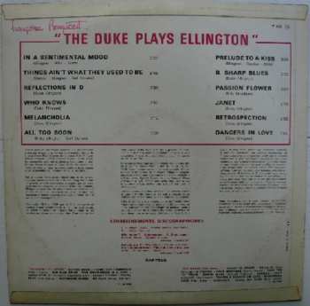 LP Duke Ellington: The Duke Plays Ellington