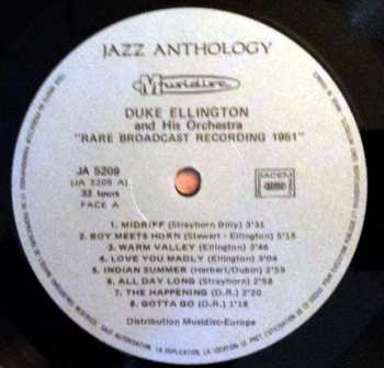 3LP/Doos Duke Ellington: The Rare Broadcast Recordings 1951 - 1952 - 1953