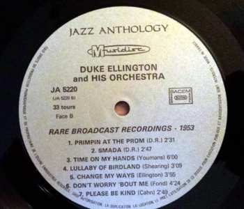 3LP/Doos Duke Ellington: The Rare Broadcast Recordings 1951 - 1952 - 1953