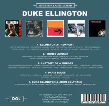 5CD/Doos Duke Ellington: Timeless Classic Albums